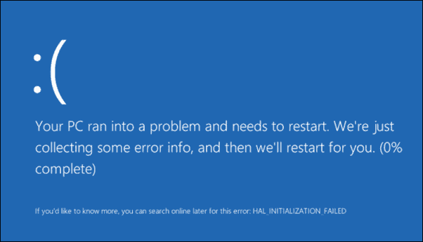 Your PC run into a problem images from windows laptops
