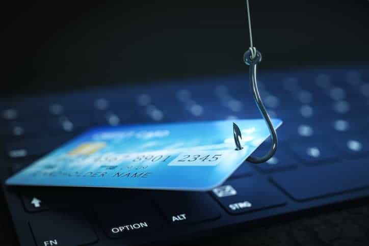 phishing credit card data
